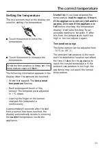 Preview for 21 page of Miele FN 28262 edt/cs Operating And Installation Instructions