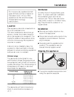 Preview for 35 page of Miele FN 4697 S Operating And Installation Manual