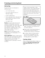 Preview for 22 page of Miele FN 9752 i Operating And Installation Instructions