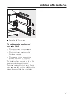 Preview for 47 page of Miele FN 9752 i Operating And Installation Instructions