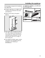 Preview for 65 page of Miele FNS 37402 i Operating And Installation Instructions