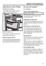 Preview for 37 page of Miele FNS 4382 E el Operating Instructions Manual