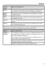 Preview for 69 page of Miele FNS 4382 E el Operating Instructions Manual