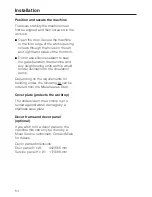 Preview for 58 page of Miele G 7882 Operating Instructions Manual