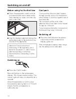 Preview for 12 page of Miele GT 316 ES Operating Instructions Manual