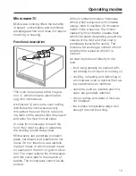 Preview for 13 page of Miele H 136 MB Operating Instructions Manual