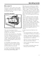 Preview for 17 page of Miele H 176 MB Operating Instructions Manual