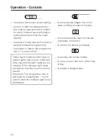 Preview for 26 page of Miele H 176 MB Operating Instructions Manual