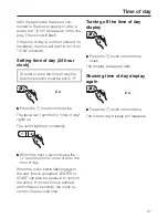 Preview for 27 page of Miele H 176 MB Operating Instructions Manual