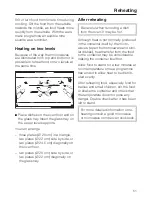 Preview for 51 page of Miele H 176 MB Operating Instructions Manual