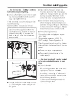 Preview for 73 page of Miele H 176 MB Operating Instructions Manual