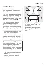 Preview for 89 page of Miele H 2265-1 B Operating And Installation Instructions