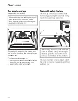 Preview for 22 page of Miele H 247 B Operating Instructions Manual