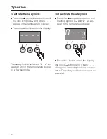 Preview for 24 page of Miele H 399 B Operating Instructions Manual