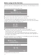 Preview for 16 page of Miele H 4050 BM Operating Instructions Manual