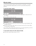 Preview for 18 page of Miele H 4050 BM Operating Instructions Manual