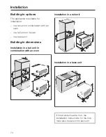 Preview for 74 page of Miele H 4050 BM Operating Instructions Manual