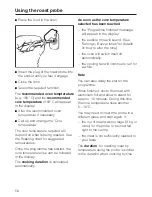 Preview for 58 page of Miele H 4081 BM SuperVision Operating Instructions Manual