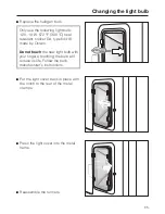 Preview for 65 page of Miele H 4886 BP Operating And Installation Manual