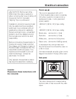 Preview for 73 page of Miele H 4886 BP Operating And Installation Manual