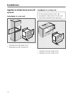 Preview for 72 page of Miele H 5030 BM Operating And Installation Instructions