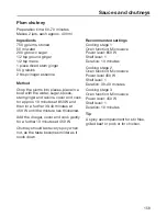 Preview for 159 page of Miele H 6000 BM Cookbook