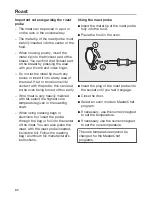 Preview for 62 page of Miele H 6580 BP Operating And Installation Instructions