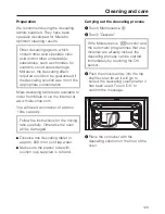 Preview for 129 page of Miele h 6800 bp Operating And Installation Instructions