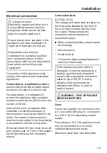 Preview for 119 page of Miele H 7464 BPX Operating And Installation Instructions