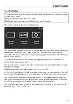 Preview for 21 page of Miele H 7580 BP Operating And Installation Instructions