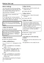 Preview for 32 page of Miele H 7580 BP Operating And Installation Instructions