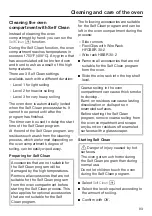 Preview for 93 page of Miele H 7580 BP Operating And Installation Instructions