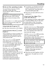 Preview for 93 page of Miele H 7870 BMX Operating And Installation Instructions