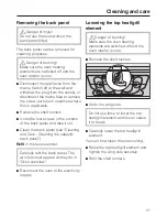 Preview for 57 page of Miele H6090B Operating And Installation Instructions