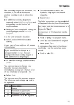 Preview for 55 page of Miele H6580BP Operating And Installation Instructions