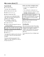 Preview for 68 page of Miele H6600BM Operating And Installation Instructions