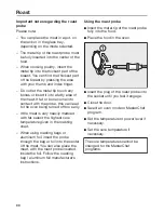 Preview for 88 page of Miele H6600BM Operating And Installation Instructions