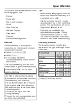 Preview for 79 page of Miele HR 1622-3 i Operating Instructions Manual