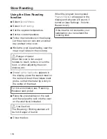 Preview for 118 page of Miele HR 1622 Operating Instructions Manual