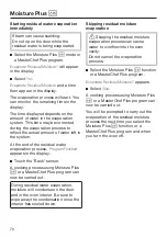 Preview for 70 page of Miele HR 1924 Operating Instructions Manual