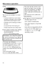 Preview for 84 page of Miele HR 1954-3 DF Operating Instructions Manual