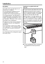 Preview for 46 page of Miele K 12010 S-2 Operating And Installation Instructions