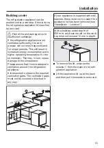 Preview for 55 page of Miele K 12010 S-2 Operating And Installation Instructions