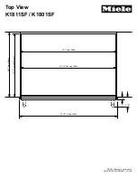 Preview for 2 page of Miele K 1811 SF Specification