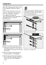 Preview for 30 page of Miele KF 2982 SF Operating And Installation Instructions