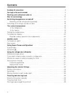 Preview for 2 page of Miele KFN 12823 SD ed Operating And Installation Instructions