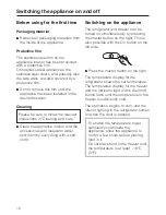 Preview for 18 page of Miele KFN 12823 SD ed Operating And Installation Instructions