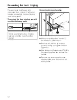 Preview for 52 page of Miele KFN 12823 SD ed Operating And Installation Instructions