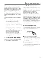 Preview for 15 page of Miele KFN 12823 SD ed Operating And Installation Manual