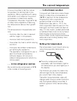 Preview for 15 page of Miele KFN 12943 SD cs Operating And Installation Instruction